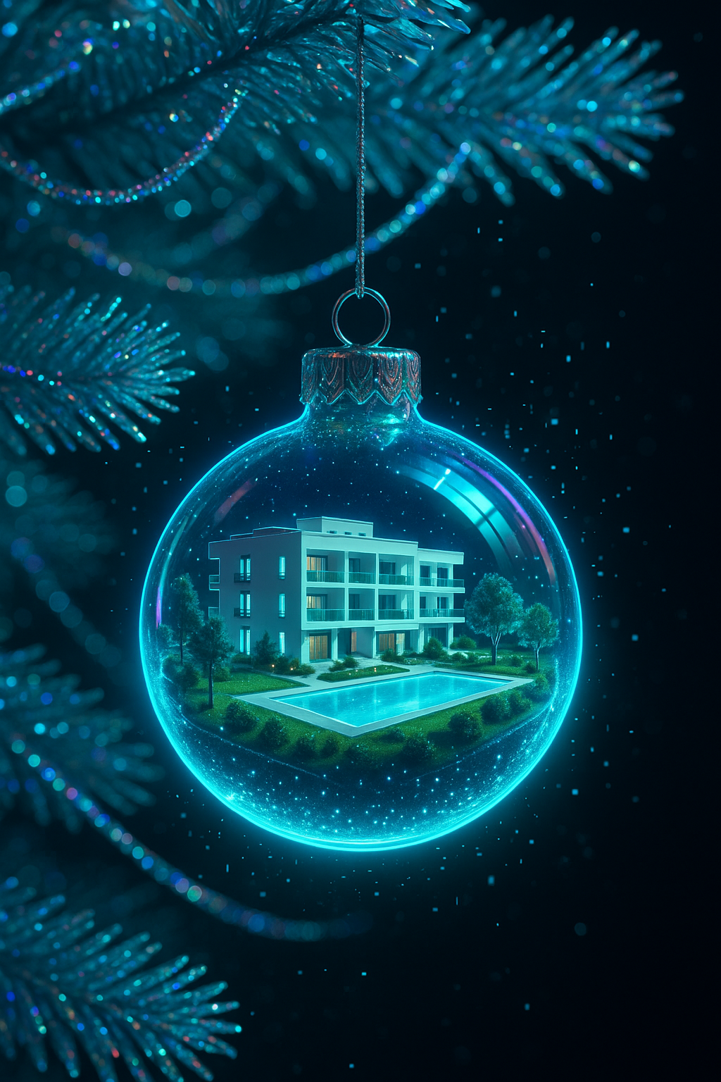 Как создать в нейросети продукт в виде новогодней игрушки 